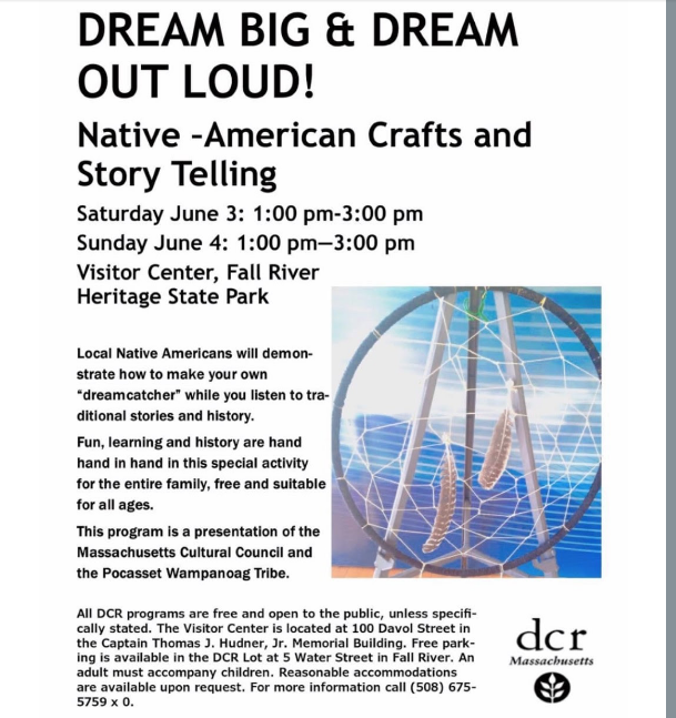 Dream Big & Dream Out Loud! Native American Crafts and Story Telling