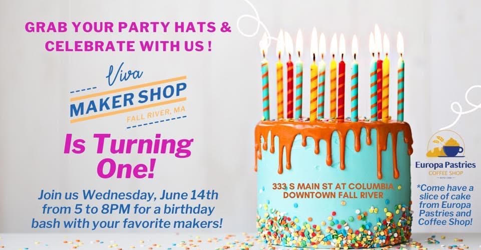 Happy Birthday to The Viva Pop Up Shop & Meet the Maker Evening!