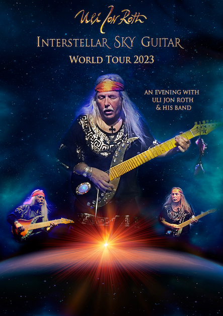 Uli Jon Roth & His Band – Interstellar Sky Guitar Tour 2023