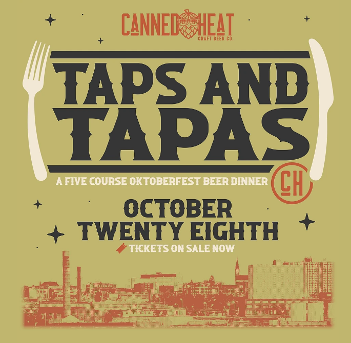 Taps & Tapas – 5 Course Oktoberfest Beer Dinner