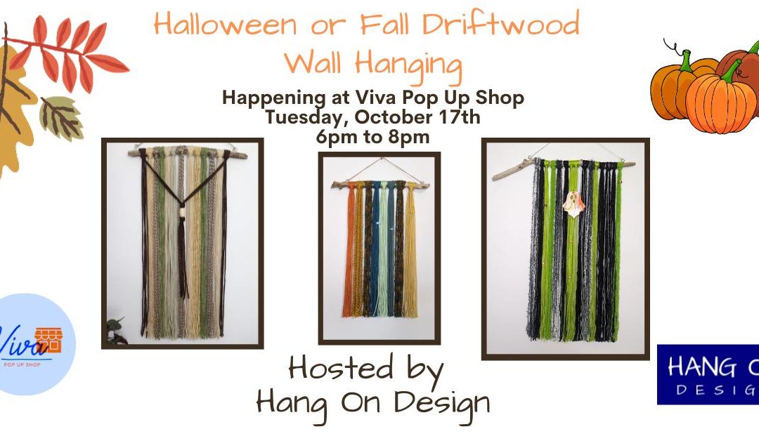 Falling for Fall: Driftwood & Mixed Fiber Wall Hanging Workshop
