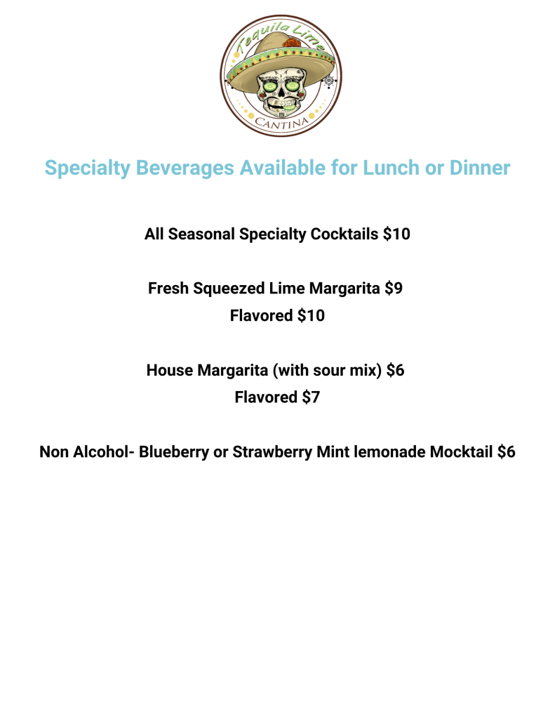 Tequila Lime Cantina Viva Fall River