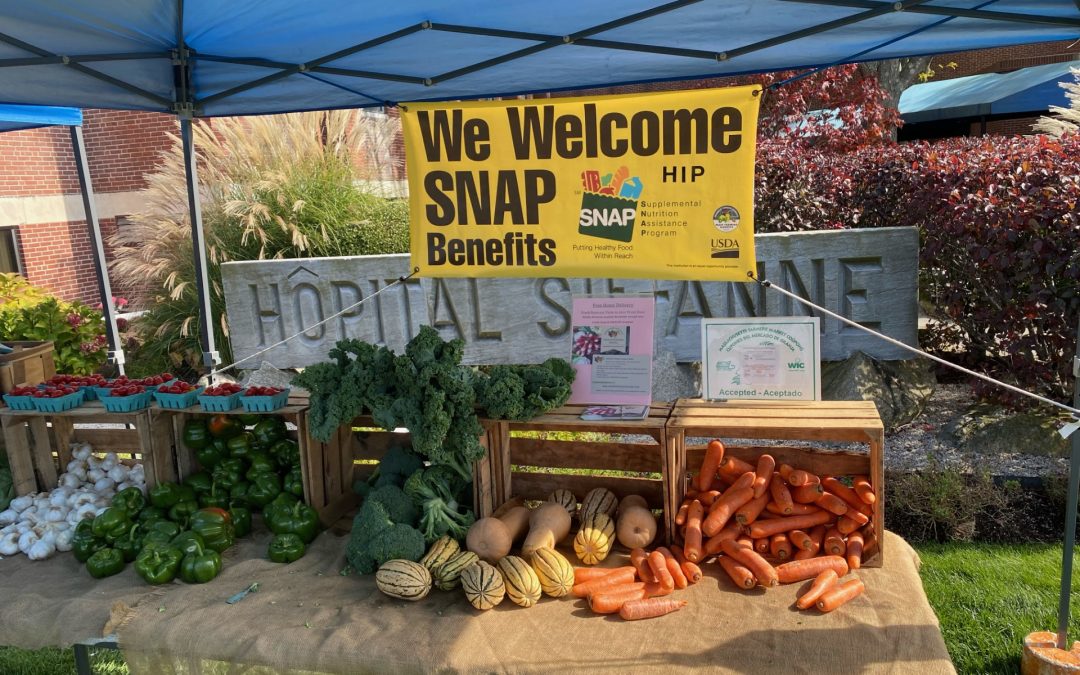 Saint Anne’s Farmers Market, HIP/SNAP Accessible