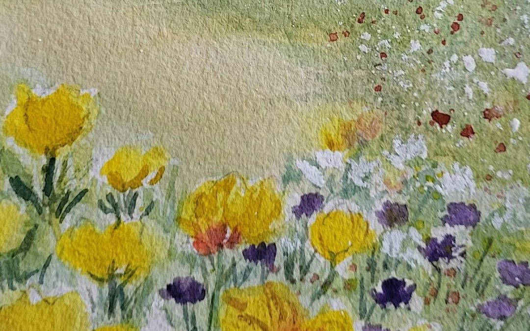 Wildflowers in Watercolor for Beginners
