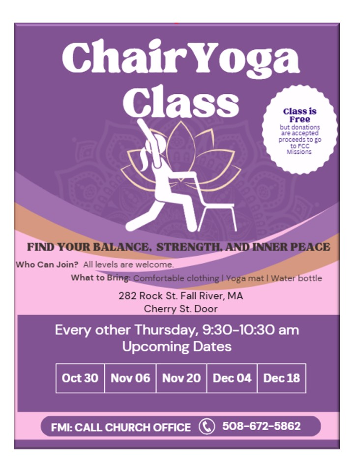 Chair Yoga Class