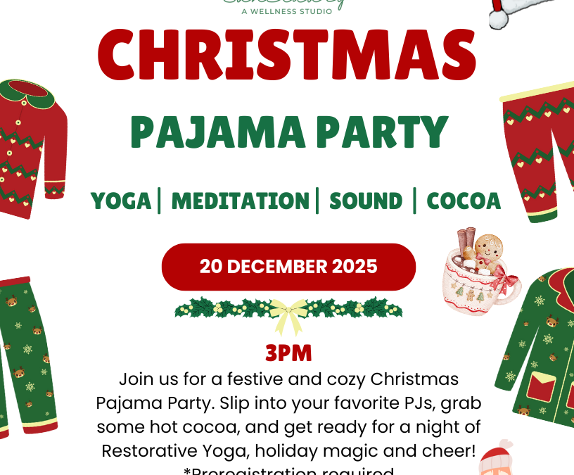 Christmas PJ Restorative Yoga with Meditation and Sound Bath