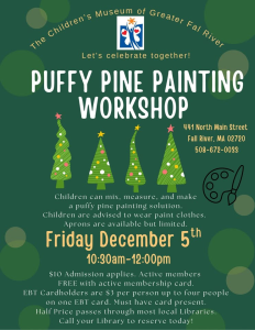 Puffy Pine Painting
