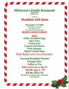 Breakfast with Santa