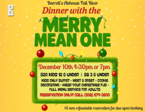 Dinner with the Grinch