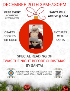 Santa comes to the Association