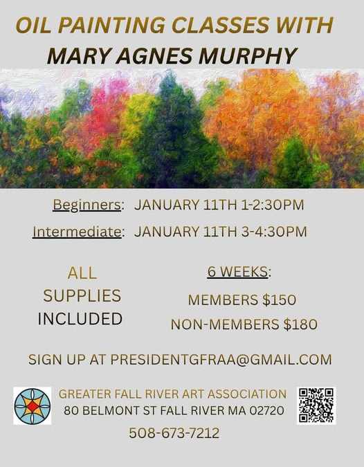 Oil Painting Class – Intermediate (6 weeks)