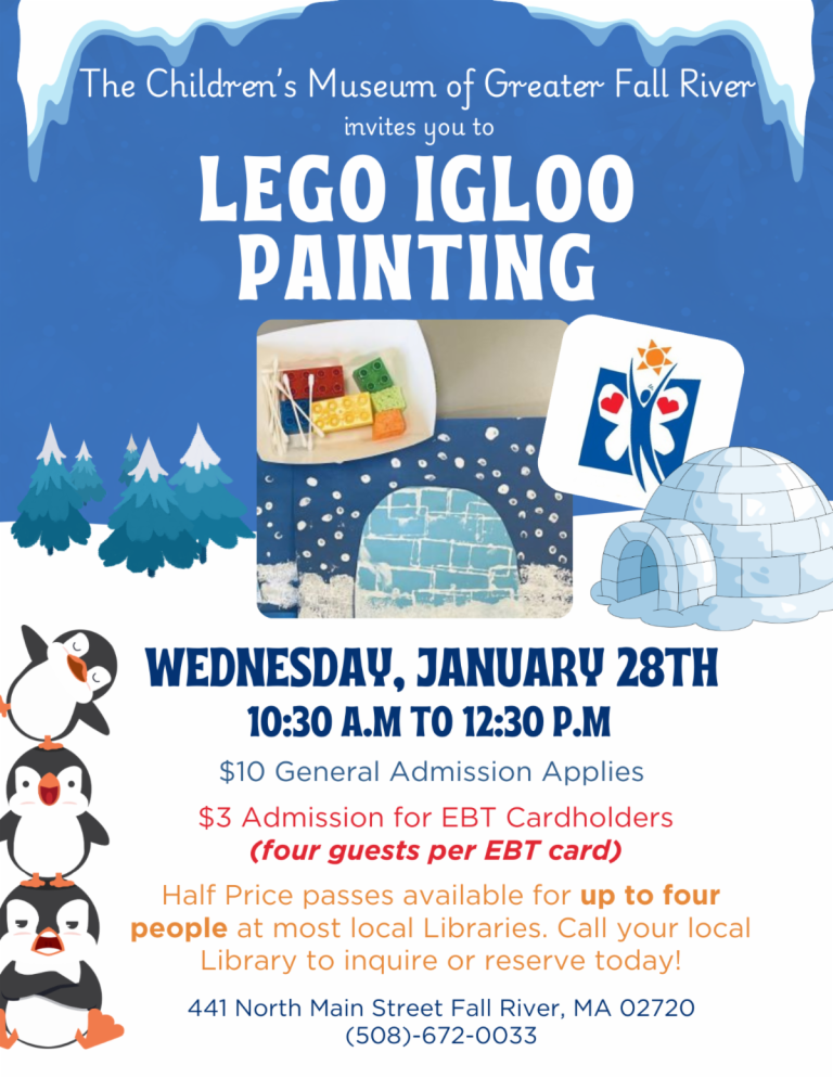 Lego Igloo Painting