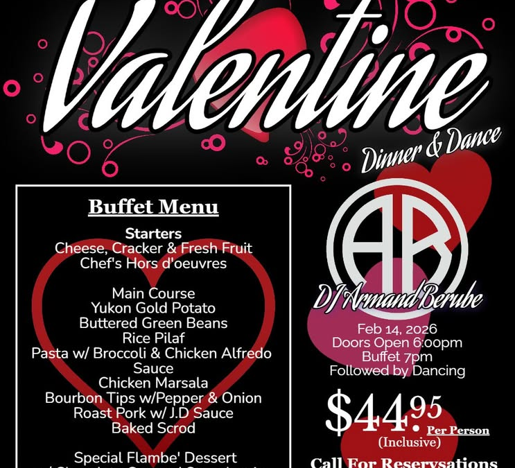 Valentine’s Dinner Dance