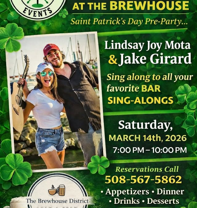 St. Patrick’s Day Pre-Party w/ Lindsay Joy Mota & Jake Girard