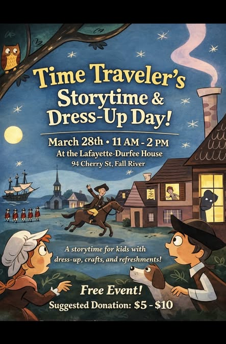 Time Traveler’s Story Time & Dress Up Day