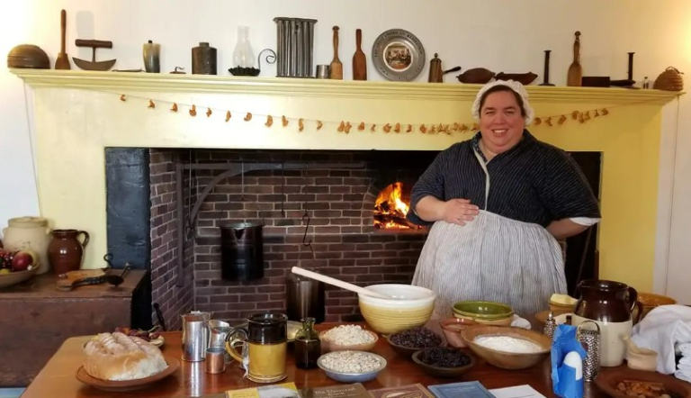 18th Century Hearth Cooking Demo