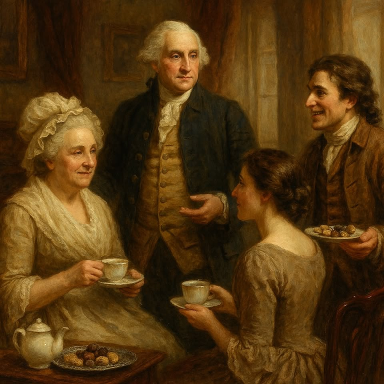An Intimate Evening with Martha & George Washington