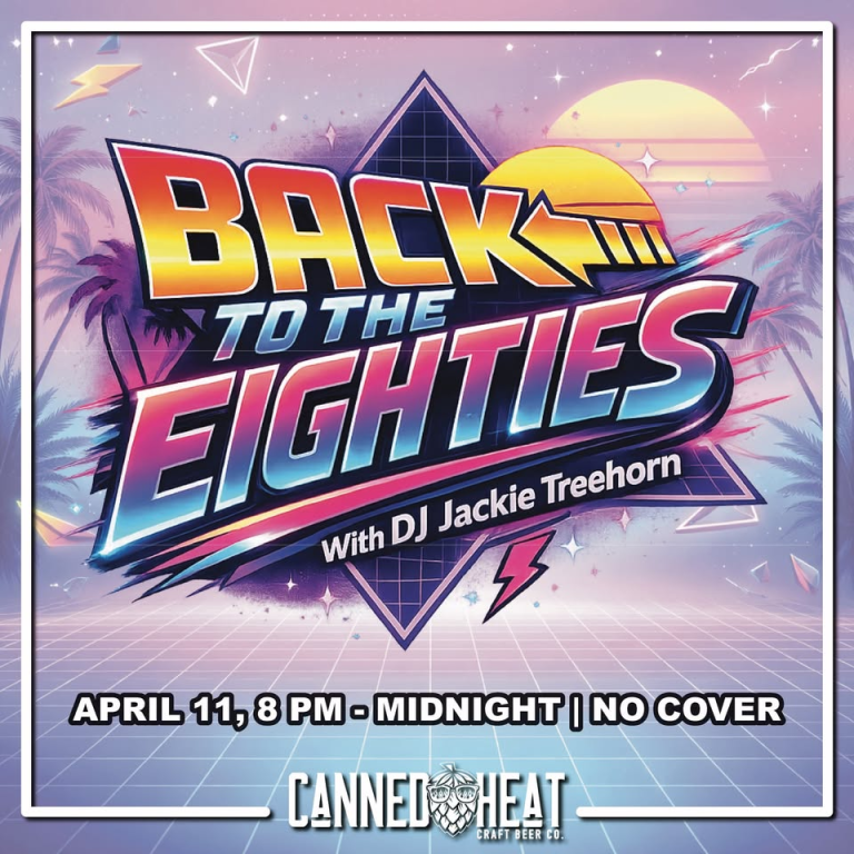 Back to the 80s with DJ Jackie Treehorn