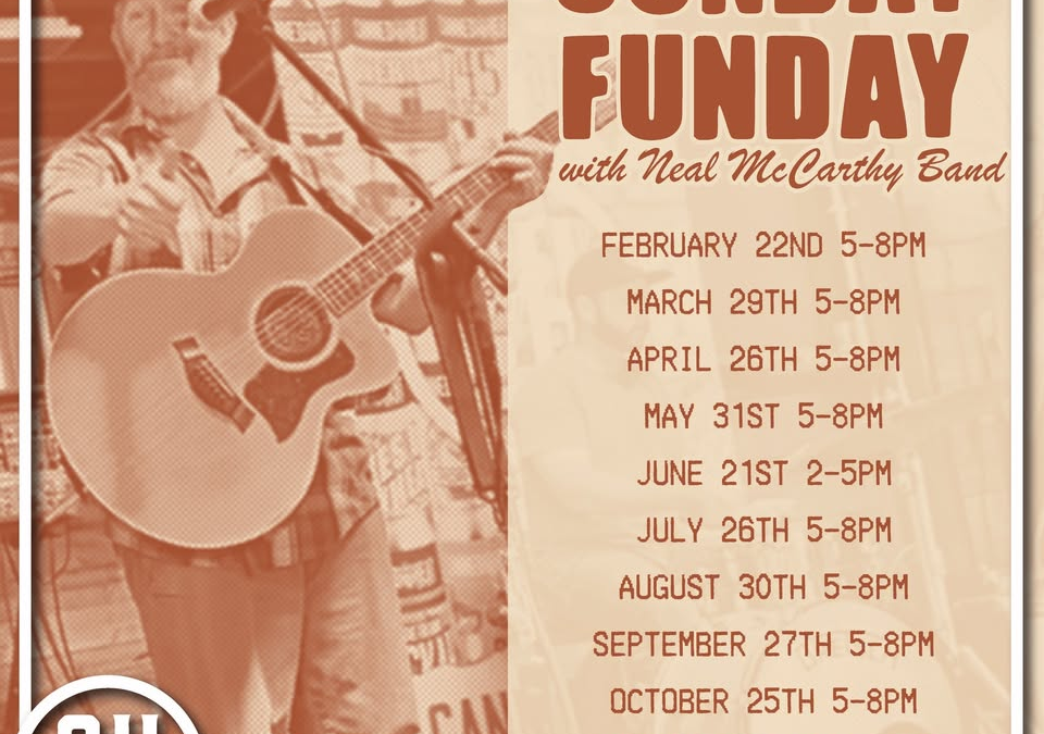 Sunday Funday with Neal McCarthy Band and Mark Russell on Fiddle