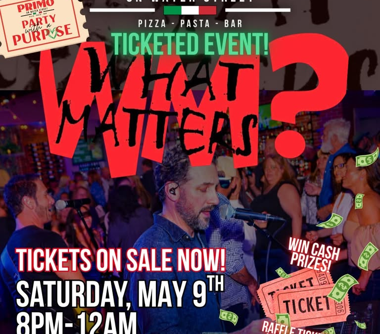 Party with a Purpose feat. What Matters? (live music)