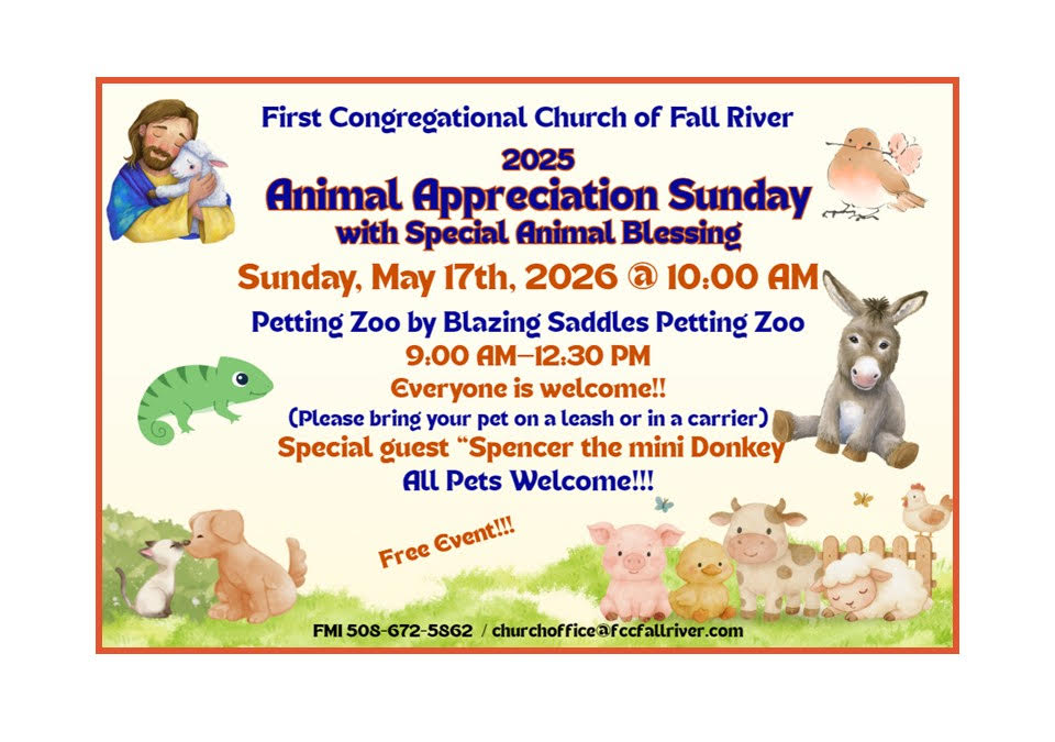 Animal Appreciation Sunday with Special Animal Blessing