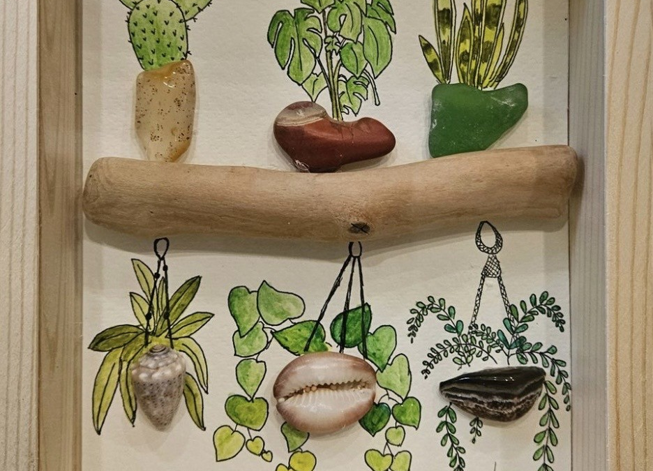 Coastal Canvas Garden Art