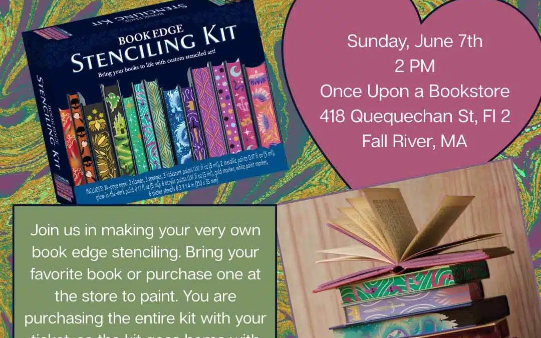 Book Edge Stenciling