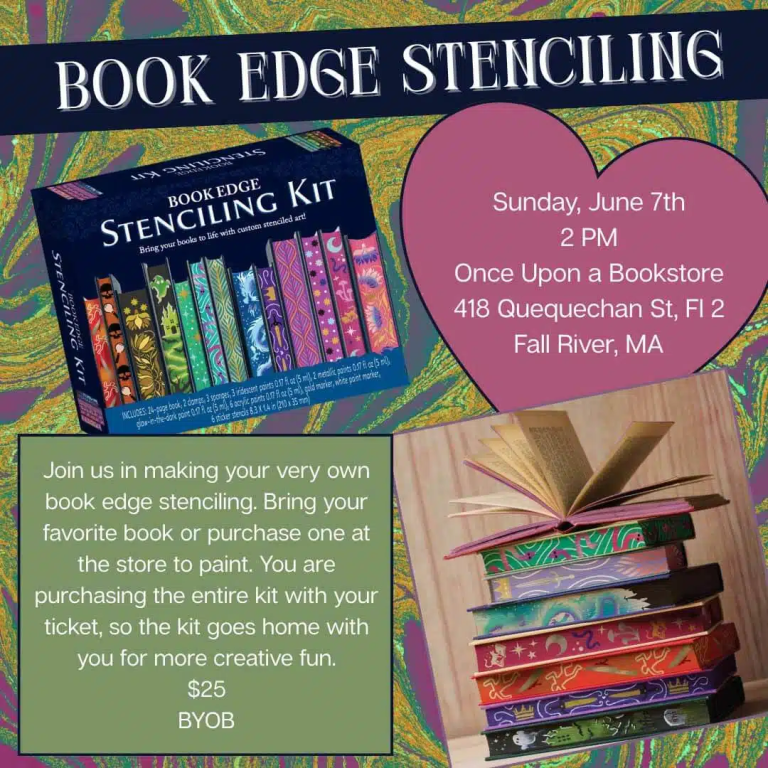 Book Edge Stenciling