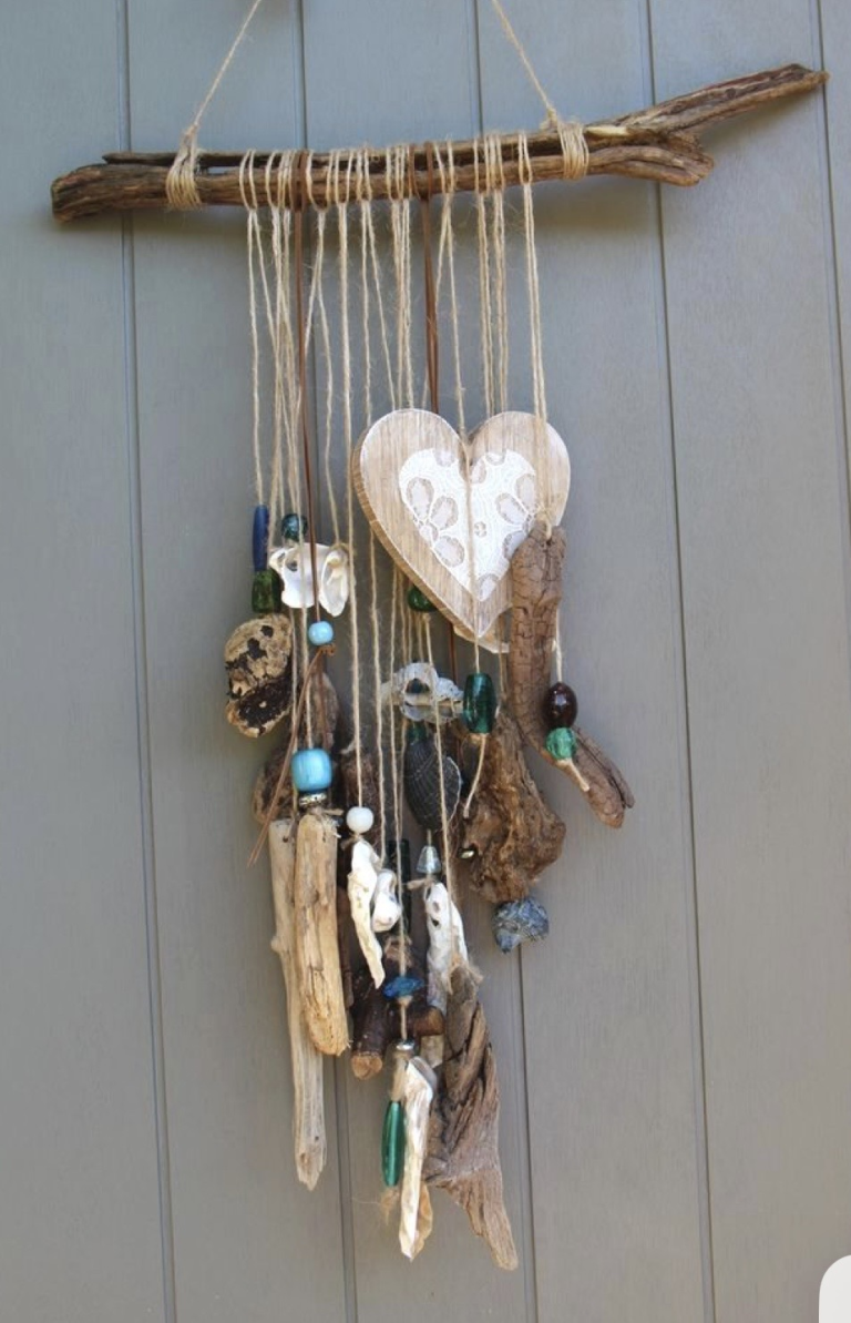 Driftwood Wind Chime Craft