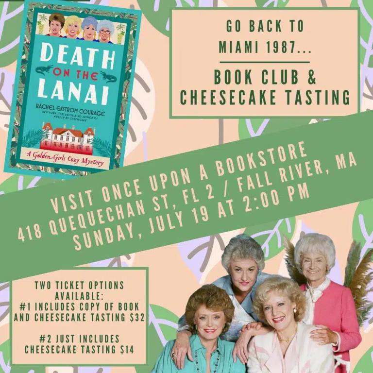 Book Club & Cheesecake Tasting