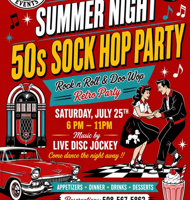 50’s Sock Hop Party Rock n Roll & Doo-Wop