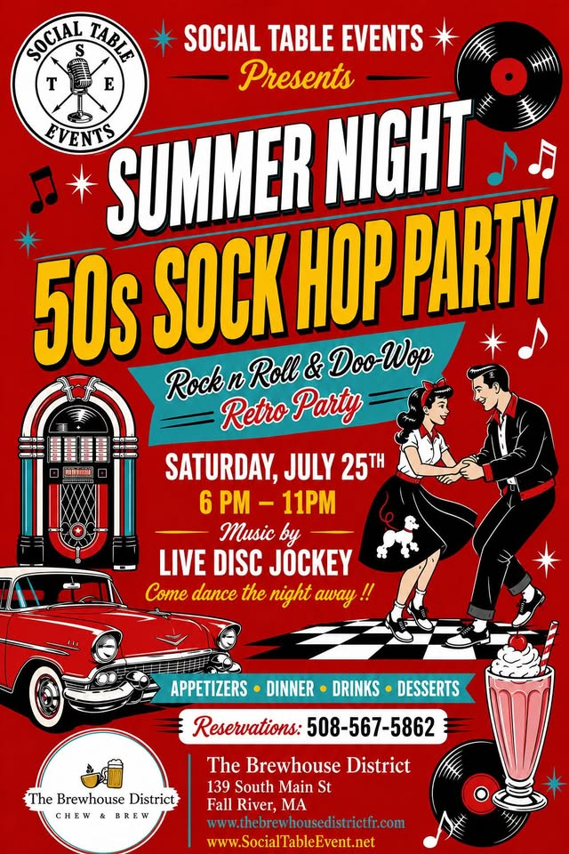 50's Sock Hop Party Rock n Roll & Doo-Wop