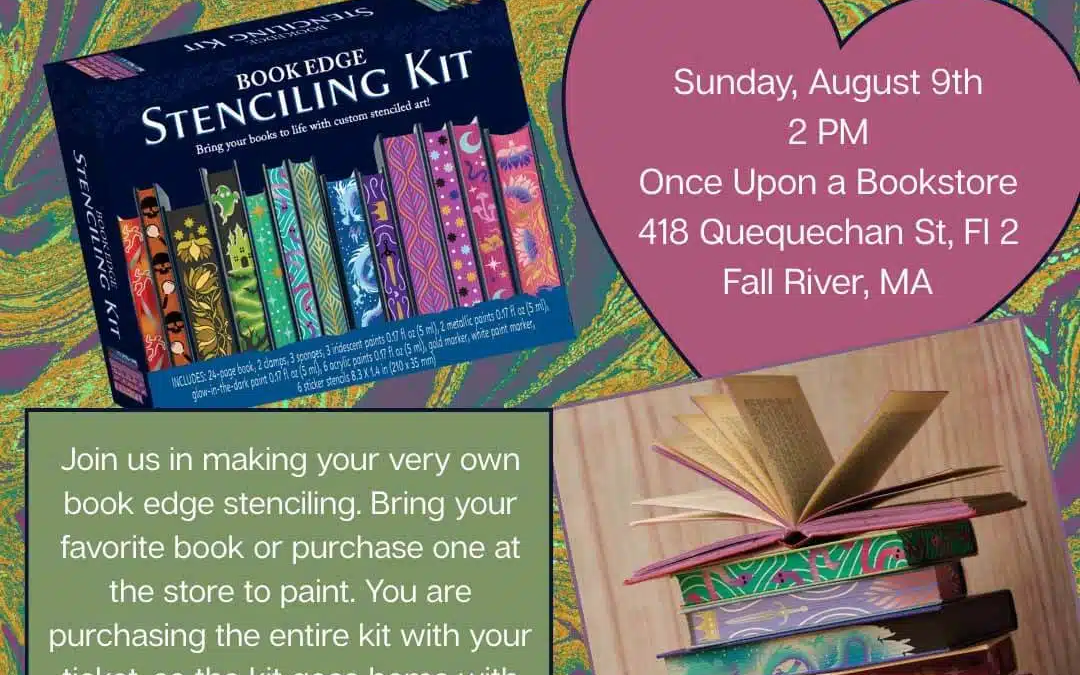 Book Edge Stenciling