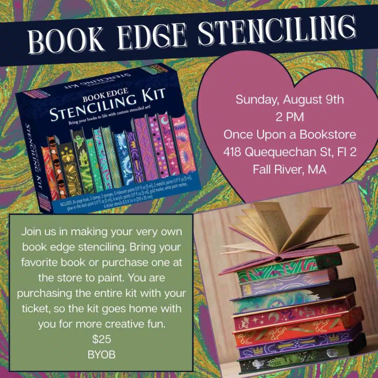 Book Edge Stenciling