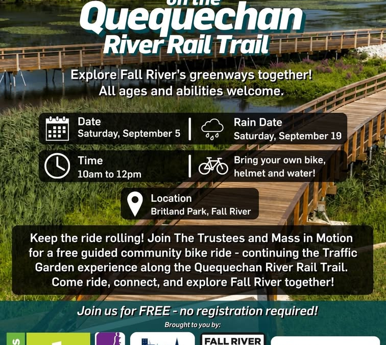 Ride Fall River: On the Quequechan River Rail Trail