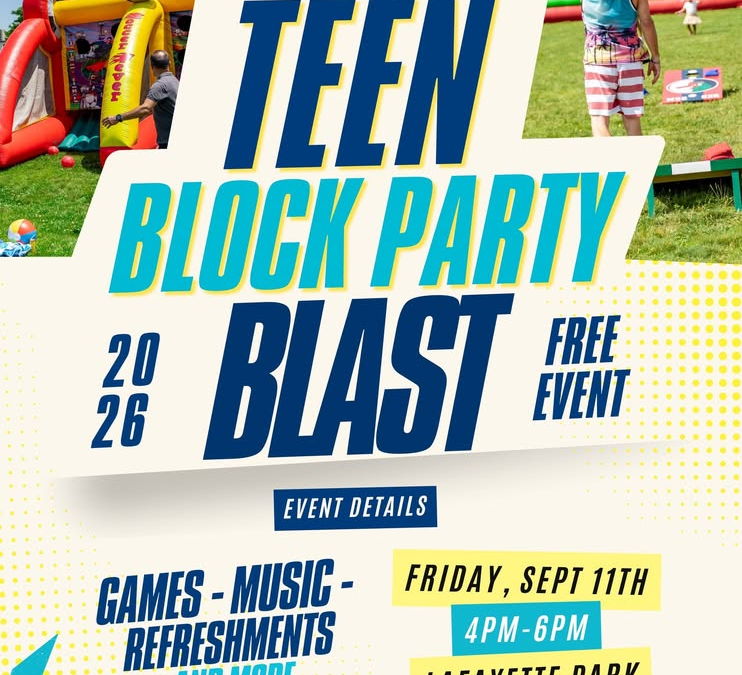 Teen Block Party Blast