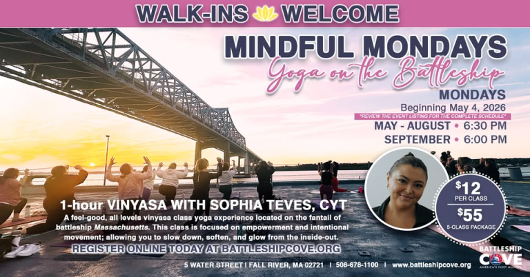 Mindful Mondays: Yoga on the Battleship