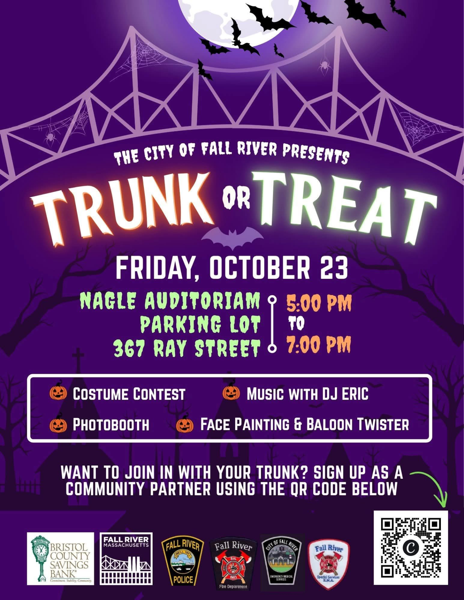 City of Fall River Trunk or Treat