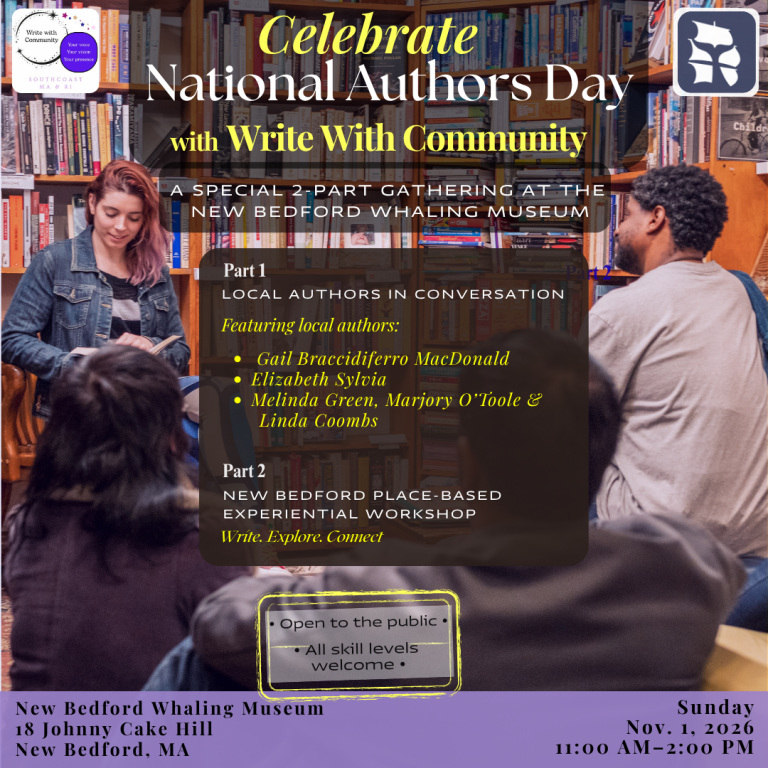 Celebrate National Authors Day with Write With Community!