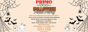 Halloween Kids Pizza Party