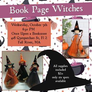 Book Page Witches