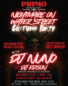 Nightmare on Water Street Costume Party
