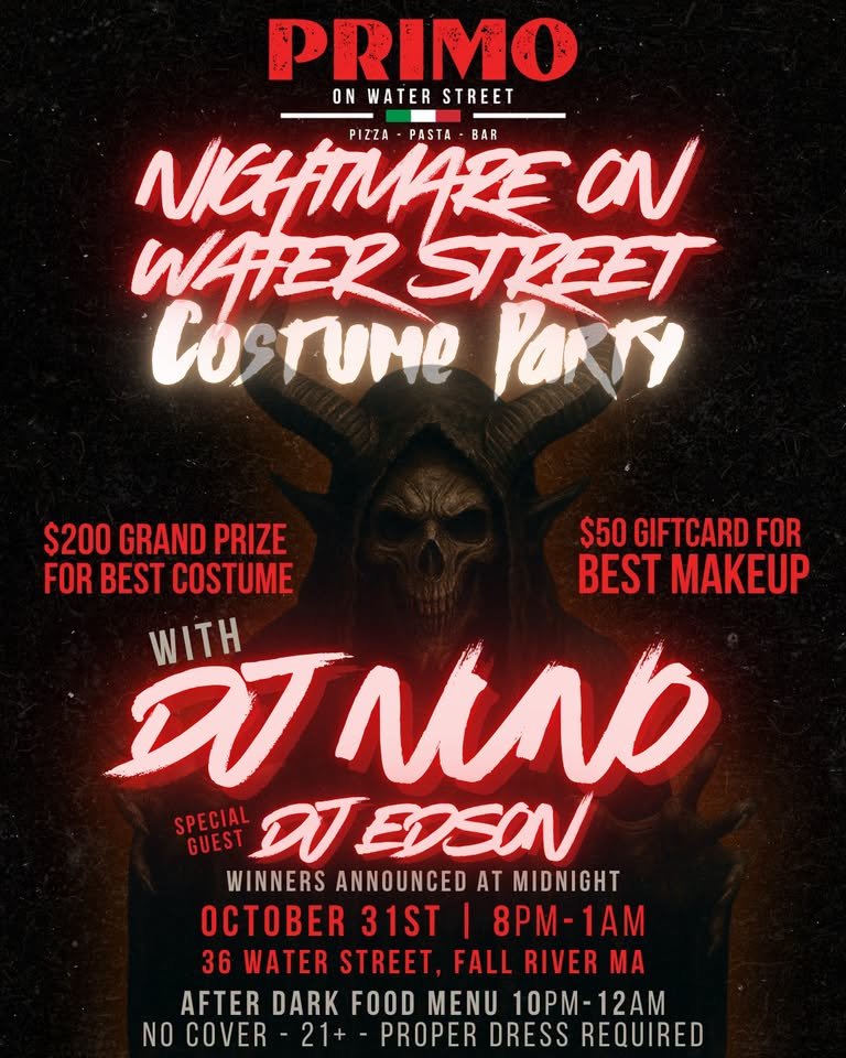 Nightmare on Water Street Costume Party